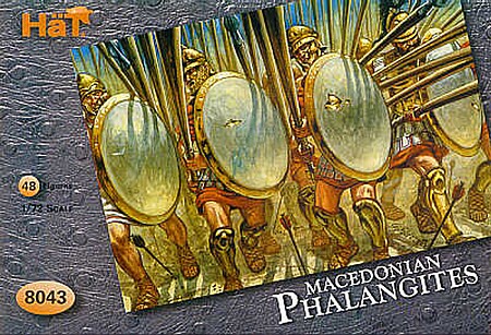 Hat Macedonian Phalangites Plastic Model Military Figure Set 1/72 Scale #8043