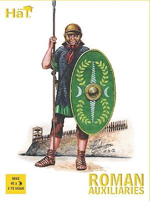 Hat Flavian Roman Auxiliaries Plastic Model Military Figure 1/72 Scale #8065