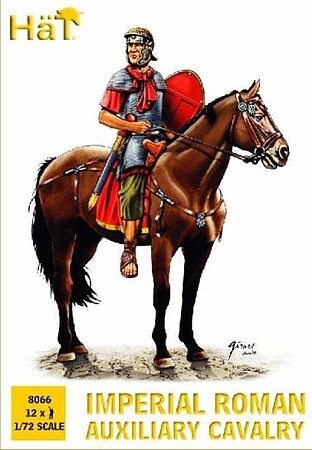 Hat Roman Auxiliary Calvary Plastic Model Military Figure Set 1/72 Scale #8066