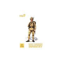 Hat WWI Ottoman Infantry Plastic Model Military Figure Kit 1/72 Scale #8070