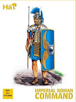 Hat Imperial Roman Command Plastic Model Military Figure Set 1/72 Scale #8075