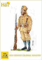WWI German Colonial Infantry Plastic Model Military Figure Set 1/72 Scale #8123