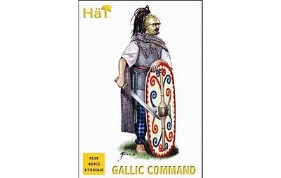 Hat Celtic Command Plastic Model Military Figure Set 1/72 Scale #8138