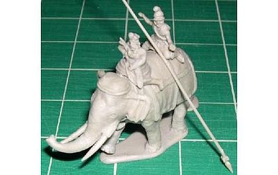 Hat Macedonian Elephant Plastic Model Military Figure Set 1/72 Scale #8141