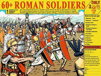 Hat Republican Roman Army Plastic Model Military Figure Set 1/72 Scale #8151