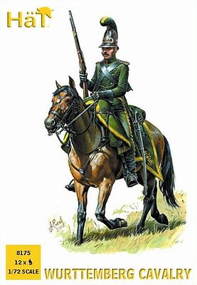 Hat Wurttemberg Cavalry Plastic Model Military Figure 1/72 Scale #8175