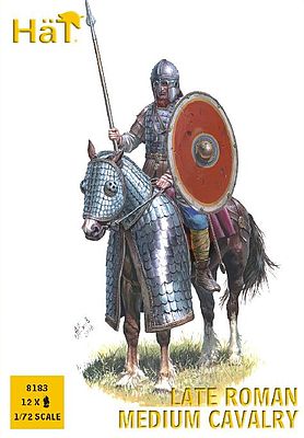 Hat Late Roman Medium Calvary Plastic Model Military Figure Set 1/72 Scale #8183