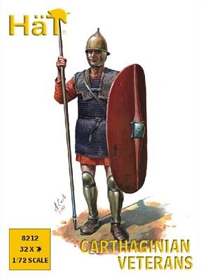 Hat Carthaginian Veterans Plastic Model Military Figure Set 1/72 Scale #8212