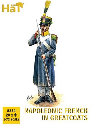 HAT 1:72 NAPOLEONIC WARS FRENCH LINE FUSILIERS KIT #8041