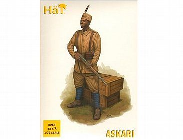 Hat WW-I Askari Plastic Model Military Figure 1/72 Scale #8268