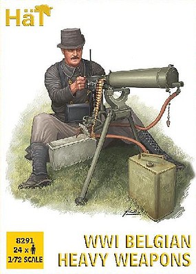 Hat 8110 1:72 WWI German heavy weapons set 