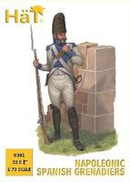 Hat Nap Spanish Crenadiers Plastic Model Military Figure 1/72 Scale #8301