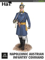 Hat Napoleonic Austrian Infantry Command Plastic Model Military Figures 1/32 Scale #9328