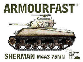 Hat M4A3 Sherman 75mm Tank Plastic Model Military Vehicle Kit #99014 Hat M4A3 Sherman 75mm Tank Plastic Model Military Vehicle Kit #99014
