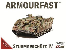 Hat Sturmgeschulze IV Plastic Model Military Vehicle Kit 1/72 Scale #99033