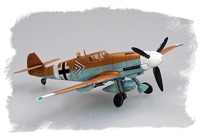 HobbyBoss BF109G-2/TROP (Easy Assembly) Plastic Model Aircraft Kit 1/72 Scale #80224