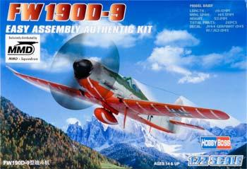 HobbyBoss FW190D-9 Plastic Model Aircraft Kit 1/72 Scale #80228