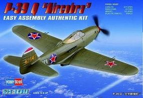 HobbyBoss P-39Q Airacobra Snap Tite Plastic Model Aircraft Kit 1/72 Scale #80240