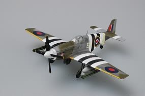 Easy Build P-51C Mustang Plastic Model Airplane Kit 1/72 Scale #80243