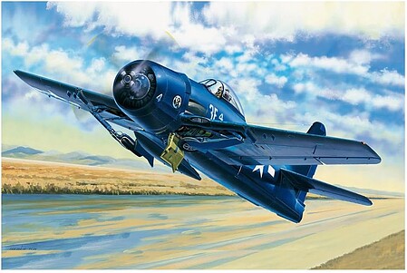 HobbyBoss F8F-1 Bearcat Plastic Model Airplane Kit 1/48 scale #80356