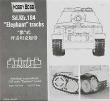 HobbyBoss Sd.Kfz.184 Elephant Track/Track Links Plastic Model Vehicle Accessory Kit 1/35 Scale #81006