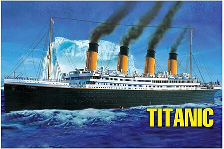 Revell-Germany RMS Titanic Easy Click Plastic Model Ship Kit 1/600 Scale  #05498