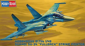 HobbyBoss Russian SU-34 Fullback Plastic Model Airplane Kit 1/48 Scale #81756