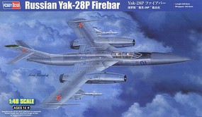 HobbyBoss Russian YAK-28P Firebar Plastic Model Airplane Kit 1/48 Scale #81767