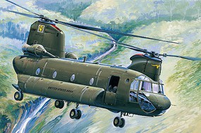 HobbyBoss CH-47A Chinook Plastic Model Helicopter Kit 1/48 Scale #81772