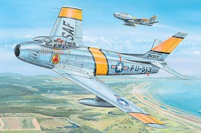 HobbyBoss US F-86F-30 Sabre Plastic Model Airplane Kit 1/18 Scale #81808