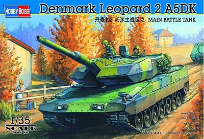 HobbyBoss Leopard A25DK Danish Tank Plastic Model Military Vehicle Kit 1/35 Scale #82405
