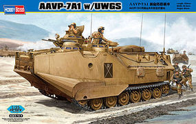 HobbyBoss AAVP-7A1 with UWGS Plastic Model Military Vehicle Kit 1/35 Scale #82412
