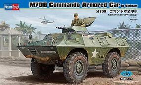 HobbyBoss M706 Commando Armored Car Plastic Model Military Vehicle Kit 1/35 Scale #82418