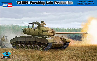 HobbyBoss T26E4 Pershing Tank Plastic Model Military Vehicle Kit 1/35 Scale #82428