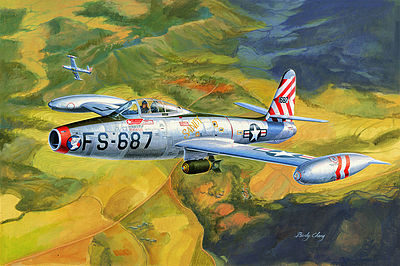 HobbyBoss F-84E THUNDERJET 1/32