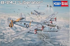 HobbyBoss US B-24J Liberator Plastic Model Airplane Kit 1/32 Scale #83211