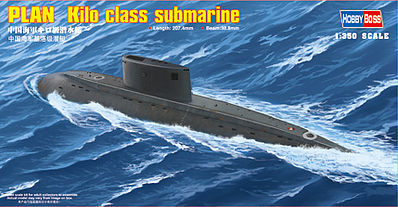 HobbyBoss PLA Navy Kilo Class Submarine Plastic Model Military Ship Kit 1/350 Scale #83501