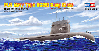 HobbyBoss Navy Tupe 039 Class Submarine Plastic Model Military Ship Kit 1/350 Scale #83502