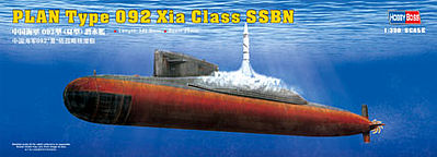 HobbyBoss PLAN Type 092 Xia Class SSBN Submarine Plastic Model Military Ship Kit 1/350 Scale #83511
