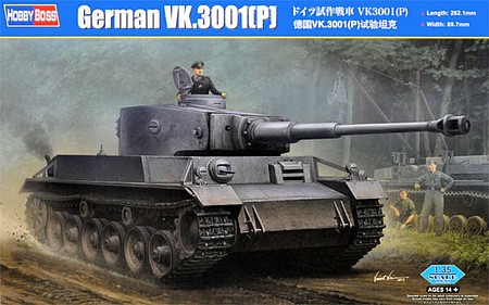 HobbyBoss German VK.3001P Plastic Model Military Vehicle Kit 1/35 Scale #83891