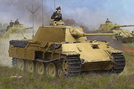 HobbyBoss German Pz.BeobWg V Ausf.A Plastic Model Military Vehicle Kit 1/35 Scale #84534