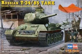 T-34/85 Russian 1944 Angle Turret Plastic Model Military Vehicle Kit 1/48 Scale #84809