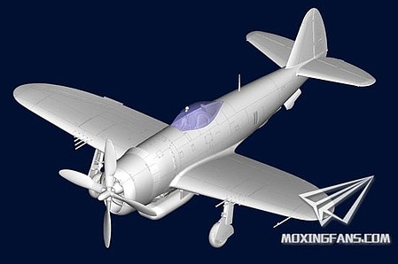 HobbyBoss P-47D Thunderbolt Fighter Plastic Model Airplane Kit 1/48 Scale #85811