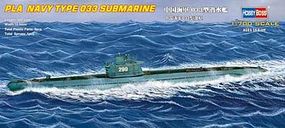 HobbyBoss PLA Navy Type 033 Submarine Plastic Model Military Ship Kit 1/700 Scale #87010