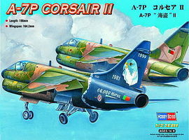 HobbyBoss A-7P Corsair II Plastic Model Airplane Kit 1/72 Scale #87205
