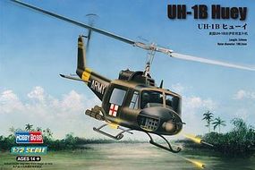 HobbyBoss UH-1B Huey Plastic Model Helicopter Kit 1/72 Scale #87228