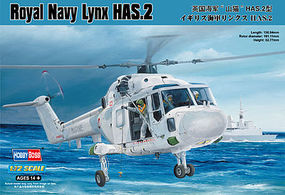 HobbyBoss Royal Navy Lynx HAS.2 Plastic Model Helicopter Kit 1/72 Scale #87236