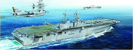 HobbyBoss USS Boxer LHD-4 Plastic Model Military Ship Kit 1/700 Scale #hy83405