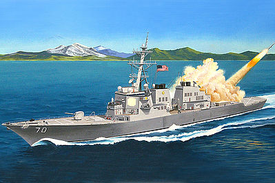 HobbyBoss USS Hopper DDG-70 Plastic Model Military Ship Kit 1/700 Scale #hy83411