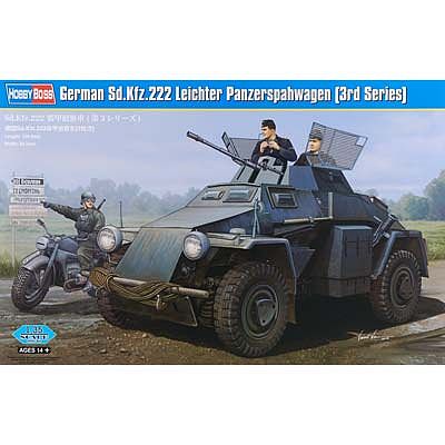 HobbyBoss German Sd.Kfz.222 Leichter Panzerspahwagen Plastic Model Kit 1/35 #83816